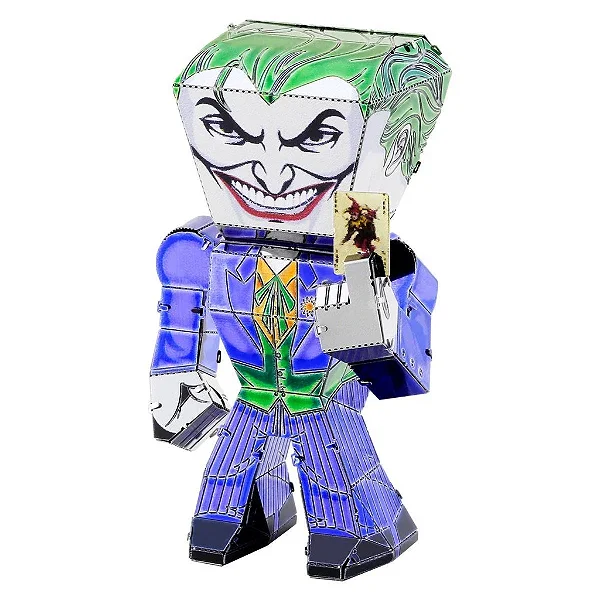 Miniatura De Montar Metal Earth Legends Joker Coringa MEM022