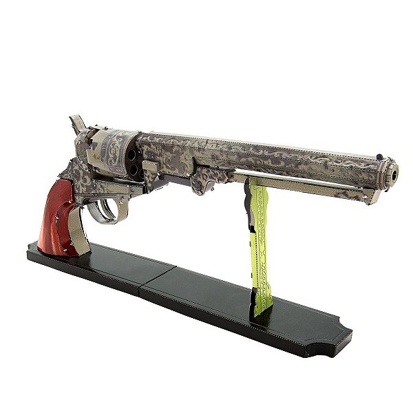 Miniatura De Montar Metal Earth Wild West Revolver MMS187