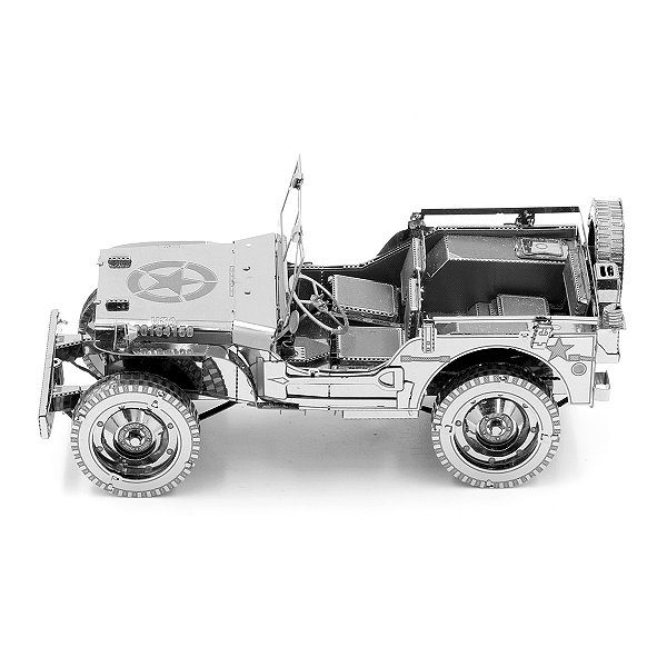 Miniatura De Montar Jeep Willys Overland Metal Earth ICX139