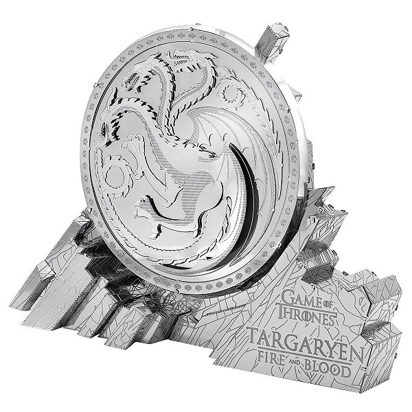 MINIATURA DE METAL EARTH GAME OF THRONES TARGARYEN SIGIL