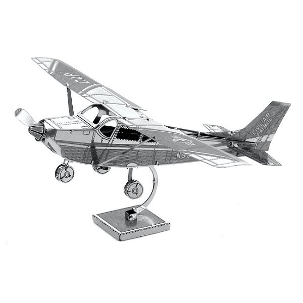 Miniatura De Montar Avião Cessna 1972 Metal Earth MMS045
