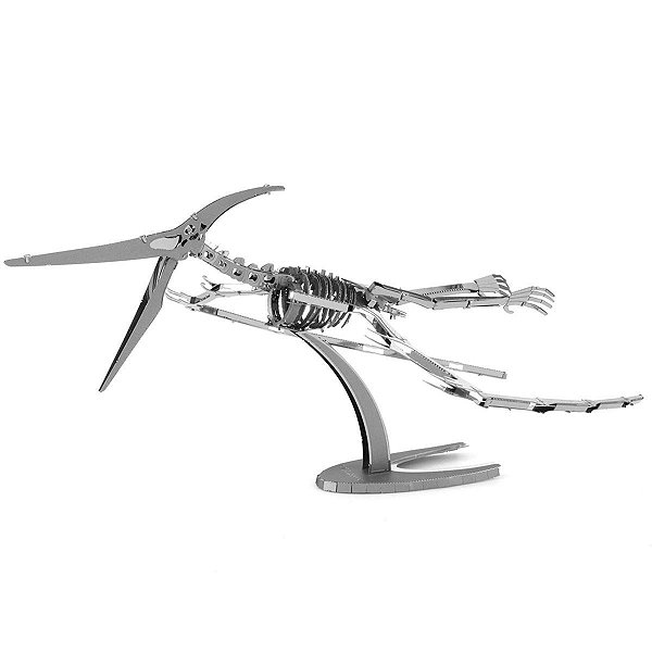 Miniatura De Montar Dinossauro Pteranodon Esqueleto Metal Earth MMS102