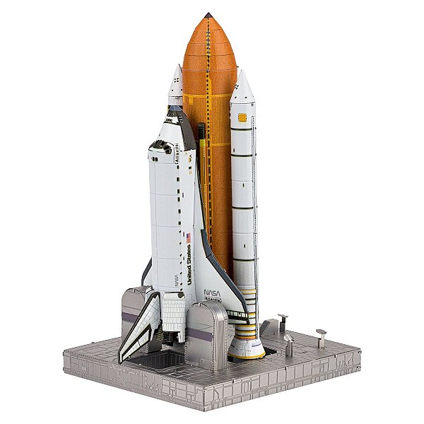 MINIATURA DE MONTAR FOGUETE ESPACIAL SHUTTLE LAUNCH KIT