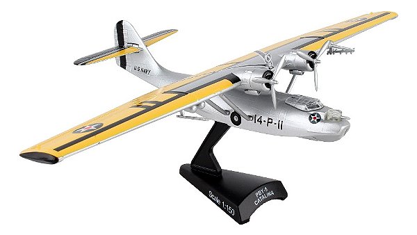 Miniatura Hidroavião PBY-5 Cataina USN PS5556-2 1/150 Daron Worldwide Trading
