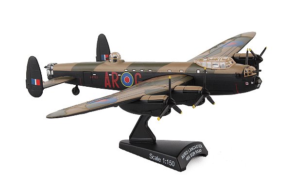 Miniatura Avião Bombardeiro RAF Lancaster Just Jane 1/150 Daron Worldwide Trading