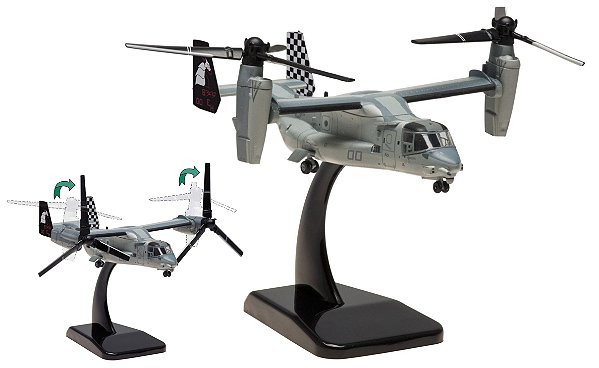 Miniatura Avião Hogan USME MV-22B6 VMM-264 1/200 Daron Worldwide Trading