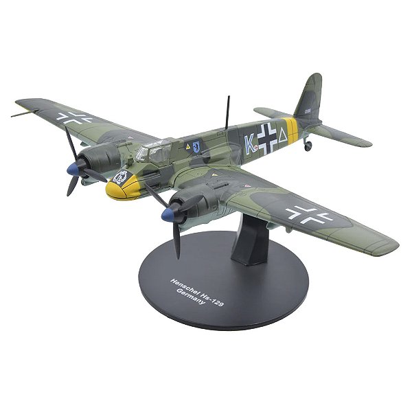 Avião Guerra Henschel HS 129 Alemanha 1942 Escala 1/72