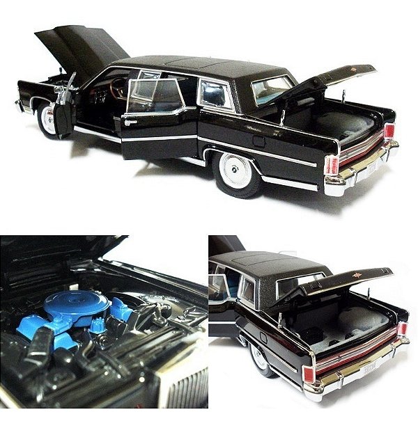 Miniatura Limousine Lincoln Continetal Reagan 1972 1/24