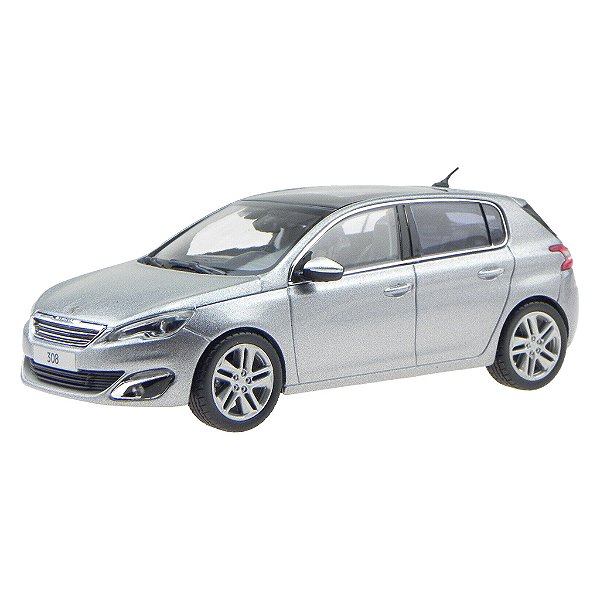Miniatura Peugeot 308 Cinza Escala 1/43 Ixo Models