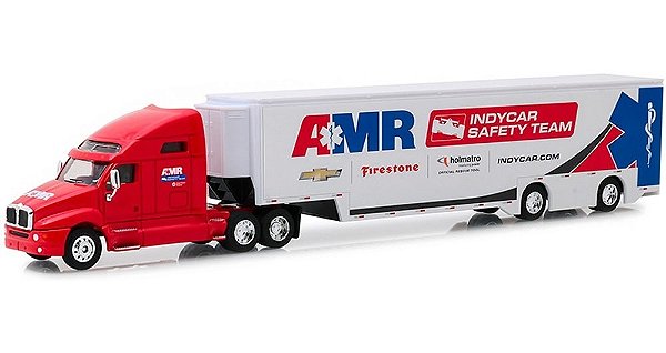 Miniatura Caminhão Kenworth T2000 Transporter Indycar 1/64
