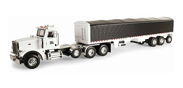 Miniatura Caminhão Carreta Tomy Ertl Peterbilt 367 Semi 1/16