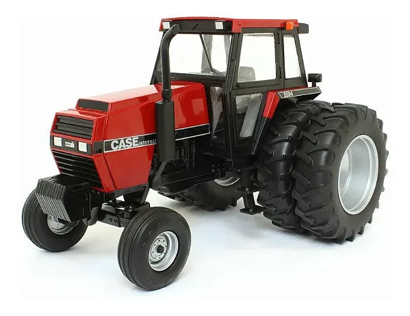 Miniatura Trator Agrícola Case IH 2594 2WD Rodado Duplo 1/16 ERTL