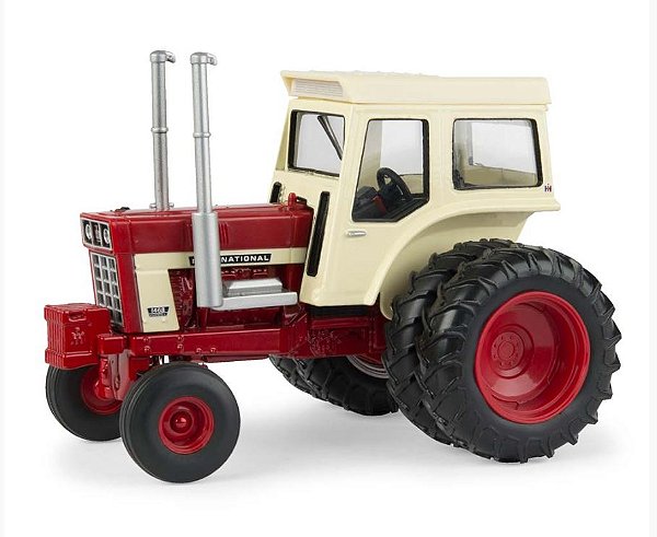 MINIATURA TRATOR COM CABINE ERTL CASE IH HARVESTER 1468 1/32