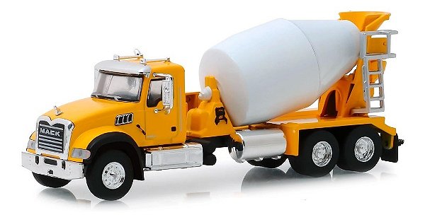 Miniatura Caminhão De Cimento Greenlight S.d Trucks Mack
