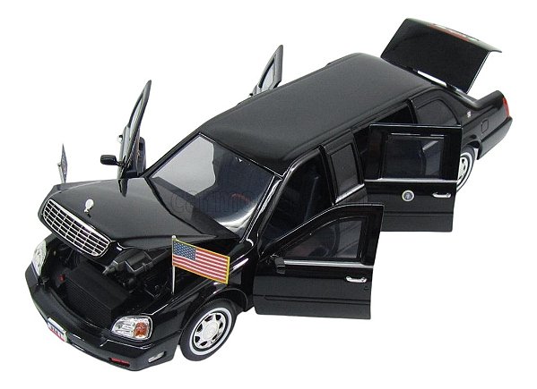 Miniatura Cadillac Limousine Deville Presidencial 2001 1/24