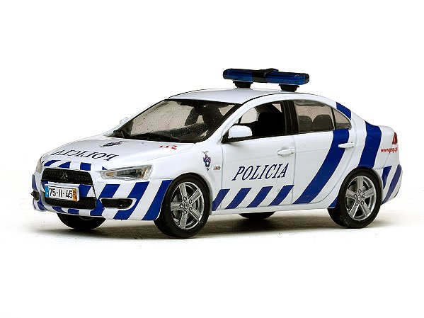 Miniatura Mitsubishi Lancer Portugal Police (PSP) 1/43 Vitesse