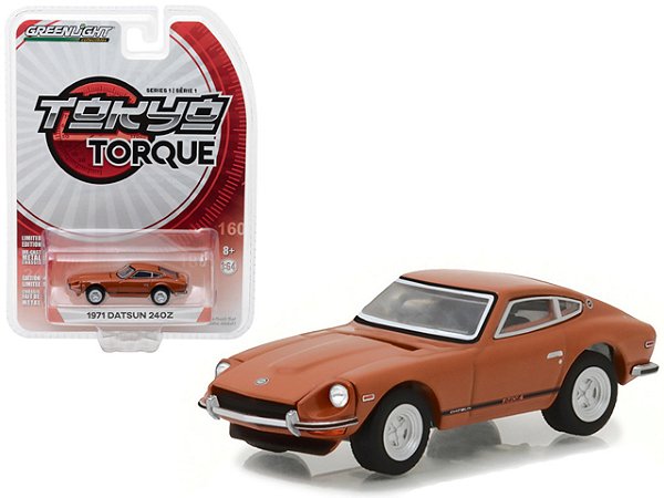 Miniatura Datsun 240Z-918 Tokyo S1 1971 Greenlight 1/64