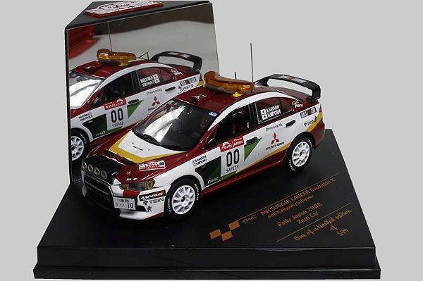 Miniatura Rally Mitsubishi L.#00 H.Miyoshi 2008 Escala 1/43 Vitesse