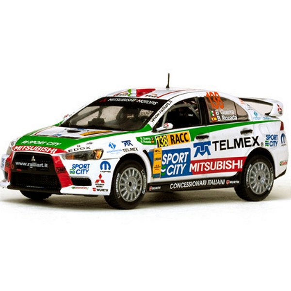 Miniatura Rally Mitsubishi Lancer Evo #138 B.GUERRA JR. 1/43 Vitesse