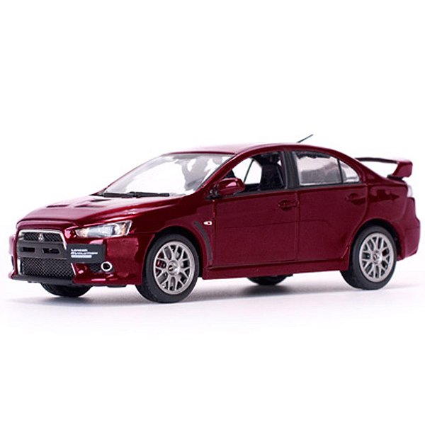 Miniatura Mitsubishi Lancer Evo XF Vermelho 1/43 Vitesse