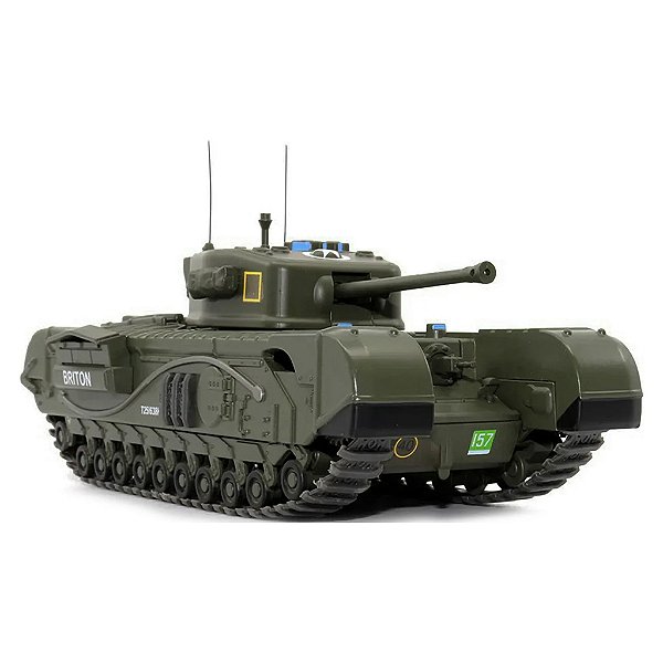Miniatura Tanque De Guerra Churchill Mk.VII "Briton" UK 1944 1/43 Motor City Classics