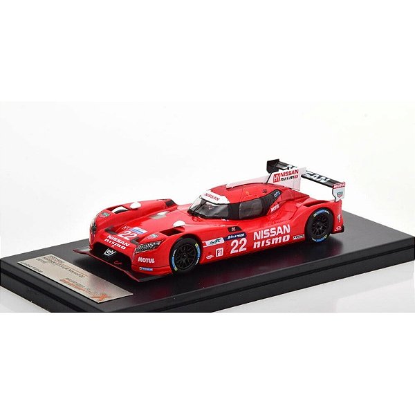 Miniatura Nissan GT-R LM NISMO #23 Le Mans 2015 1/43 Premium X Vermelho