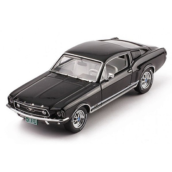 Miniatura Ford Mustang GT Fastback 1967 1/43 Premium X Muscle Car Clássico