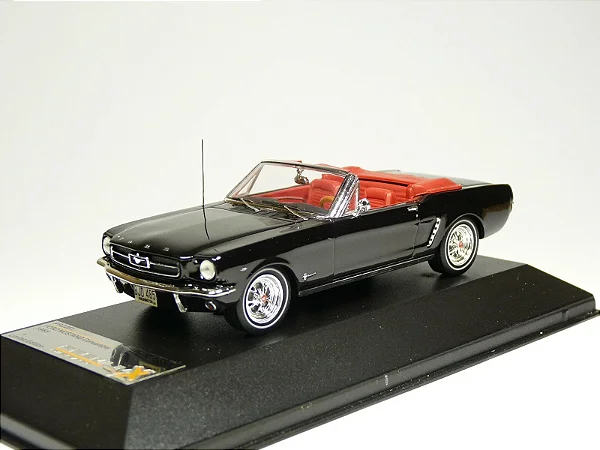 Miniatura Ford Mustang Conversível 1965 1/43 Premium X Clássico Americano