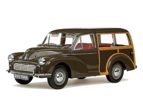 Miniatura Morris Minor 1000 1967 1/12 Sun Star Marrom Peat