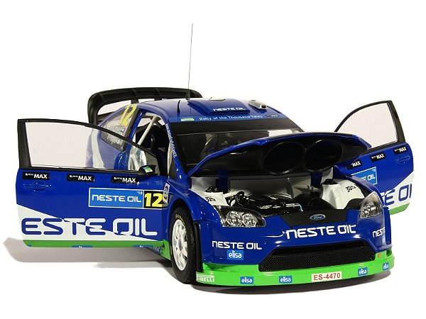 Miniatura 1/18 Ford Focus Rally RS WRC08 #12 J.Kankkunen