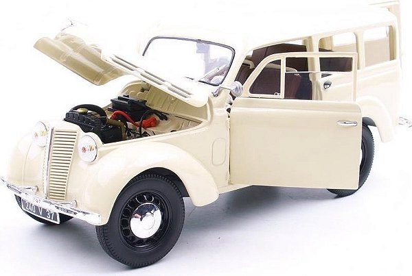 Miniatura Renault Break 300 kg 1951 Marfim 1/18 Norev