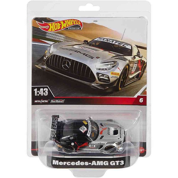 Miniatura Hot Wheels Premium 1:43 Mercedes-AMG GT3