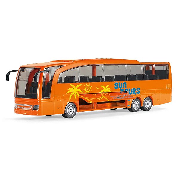 Miniatura Ônibus Mercedes-Benz Travego Sun Tours 1/50 Siku