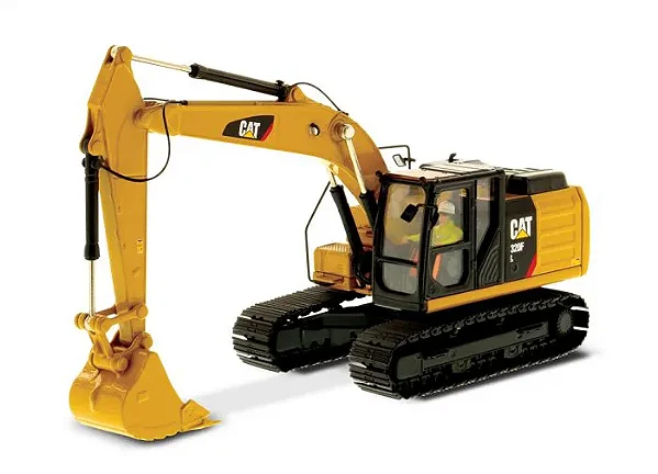 Miniatura Escavadeira Caterpillar 320F L 1/50 Diecast Masters
