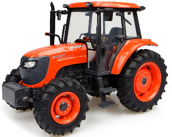 Miniatura Trator Kubota M108S 1/32 Universal Hobbies Laranja UH4899