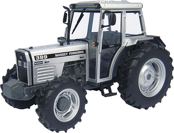 Miniatura Trator Massey Ferguson 399 Silver Edition 1/32 Universal Hobbies UH4878