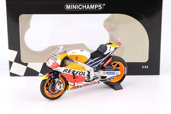 Miniatura MotoGP Honda RC213V Repsol Dani Pedrosa 2016 Special Edition 1/12 Minichamps
