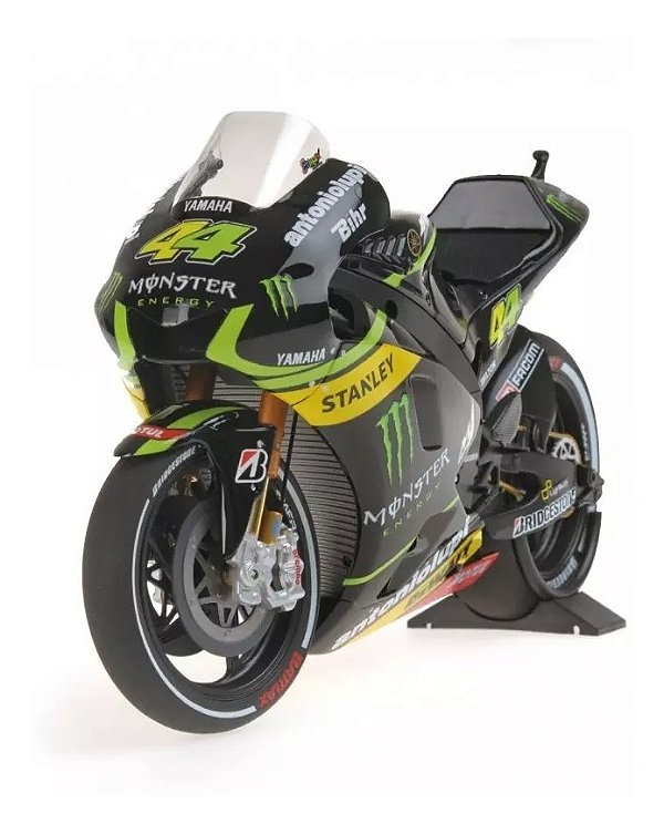 Miniatura MotoGP Yamaha YZR-M1 Monster Tech 3 Pol Espargaró 2016 1/12 Minichamps