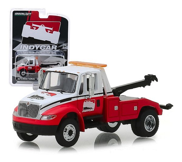 Miniatura Caminhão Guincho International 4400 DuraStar IndyCar 1/64 Greenlight