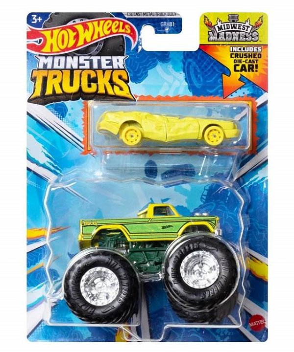 Miniatura Hot Wheels Monster Trucks Midset Madness (7397)