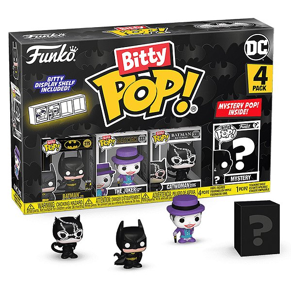 Funko Bitty Pop! Batman 85th Anniversary 4-Pack