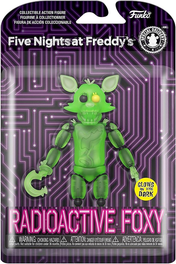 Boneco Funko Action Five Nights At Freddy Radioactive Foxy