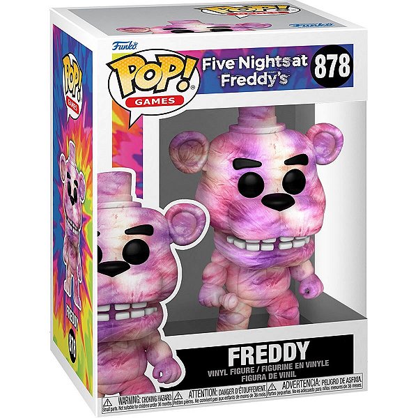 Funko Pop! FNAF Tie Dye Freddy #878 - Five Nights at Freddy's