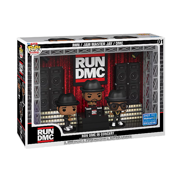 Funko Pop! Moment Deluxe RUN-DMC in Concert #01