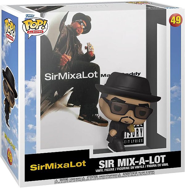Funko Pop! Albums Sir Mix-A-Lot Mack Daddy #49