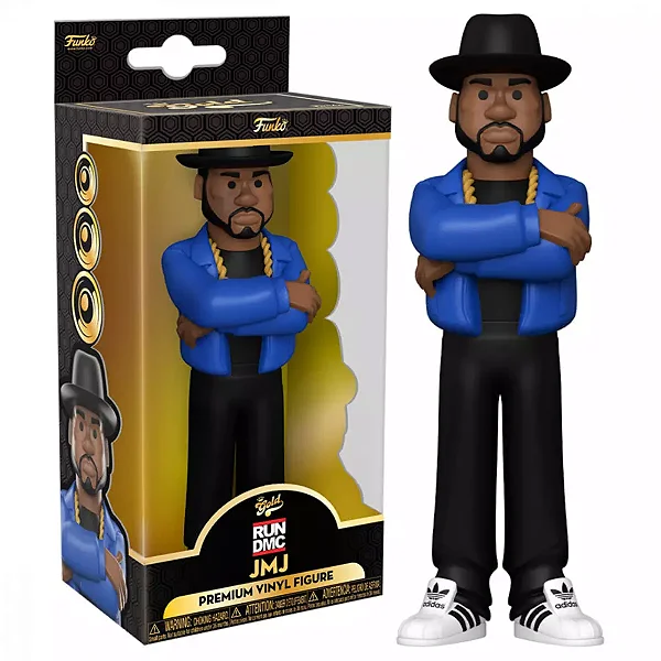Funko GOLD 5" Rocks Run DMC Jam Master Jay - Figura Premium