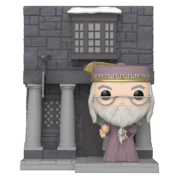Funko Pop! Town Harry Potter 20th Albus Dumbledore com Hog's Head Inn #154