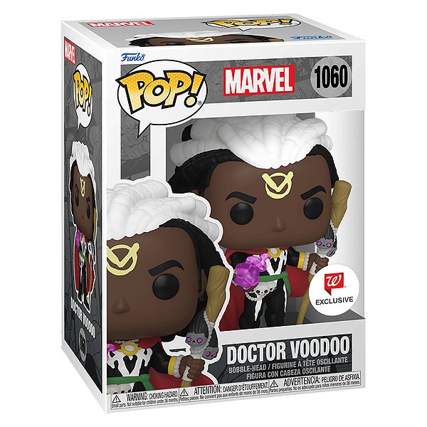 Funko Pop! Marvel Doctor Voodoo Exclusive #1060 - Boneco de Vinil