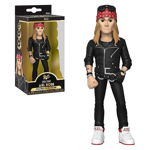 Funko Gold Rocks 12" Guns N' Roses Axl Rose - Premium Edition