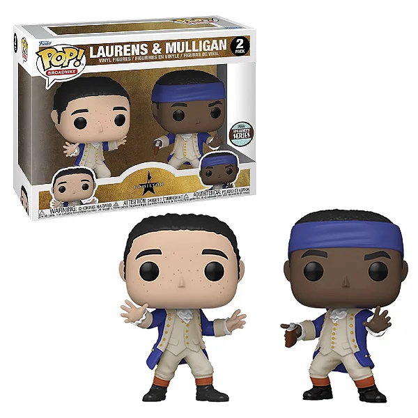 Funko Pop! Broadway Hamilton 2-Pack - Laurens & Mulligan - Original